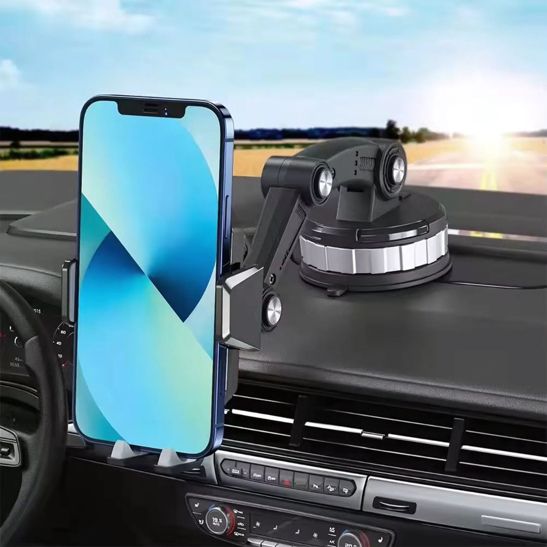 LuxGrip | Elegant Sturdy Auto Telefoonhouder met 360° Rotatie 4