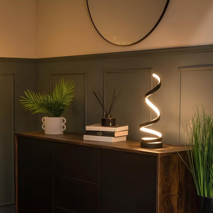 Spiraal Tafellamp - Dimbare LED Verlichting