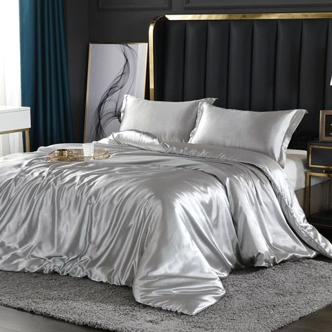 SilkLuxe Satijnen Beddengoed Set – Zacht, Ademend & Luxe Slaapcomfort voor Elke Nacht