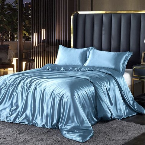 SilkLuxe Satijnen Beddengoed Set – Zacht, Ademend & Luxe Slaapcomfort voor Elke Nacht