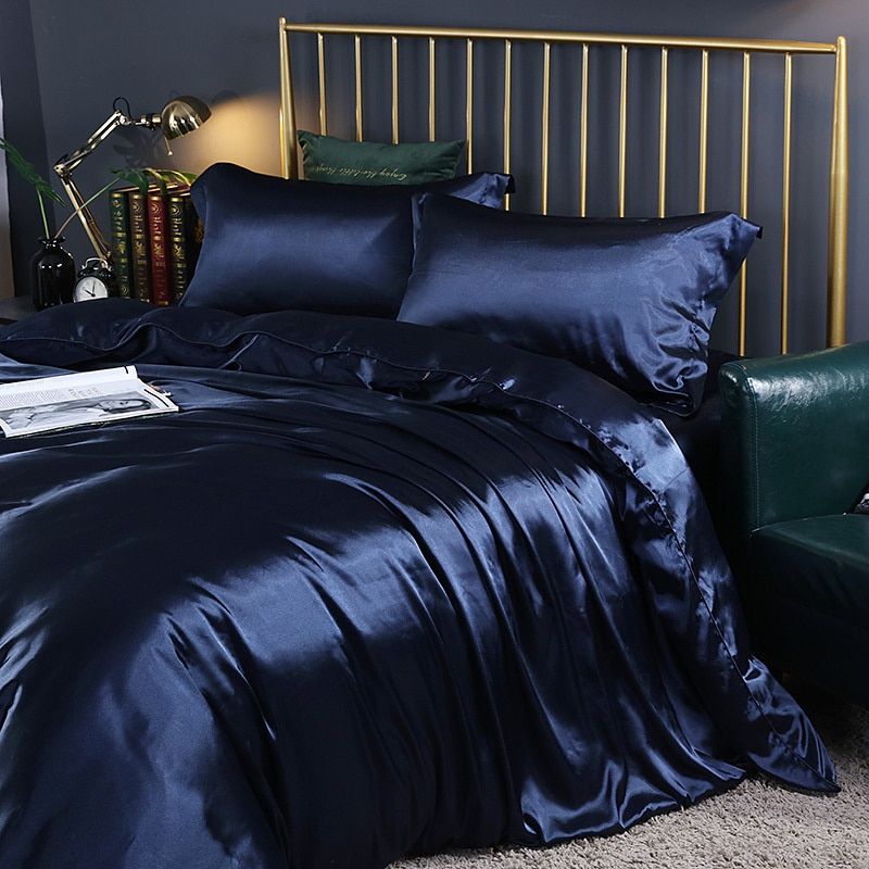 SilkLuxe Satijnen Beddengoed Set – Zacht, Ademend & Luxe Slaapcomfort voor Elke Nacht