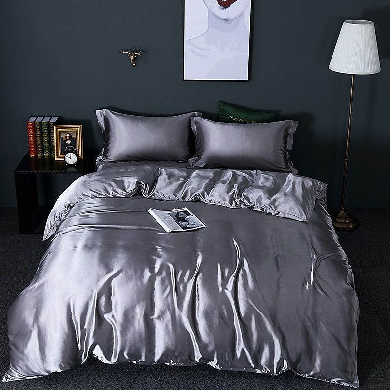 SilkLuxe Satijnen Beddengoed Set – Zacht, Ademend & Luxe Slaapcomfort voor Elke Nacht