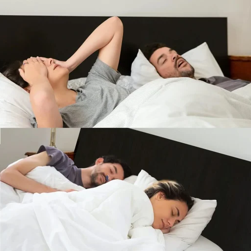 Micro CPAP Anti-Snurkapparaat – Draadloos & Oplaadbaar Alternatief voor Snurkbehandeling en Slaapapneu | Reisklaar & Stil