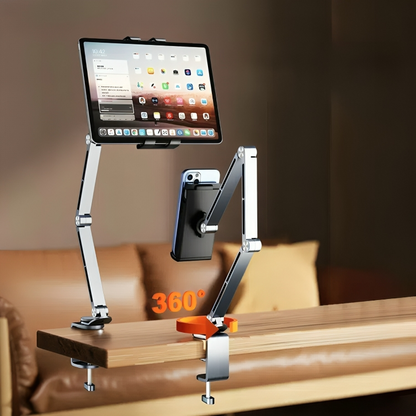 AluLux | Premium Aluminium Tablet Standaard voor Ergonomisch Gebruik 5