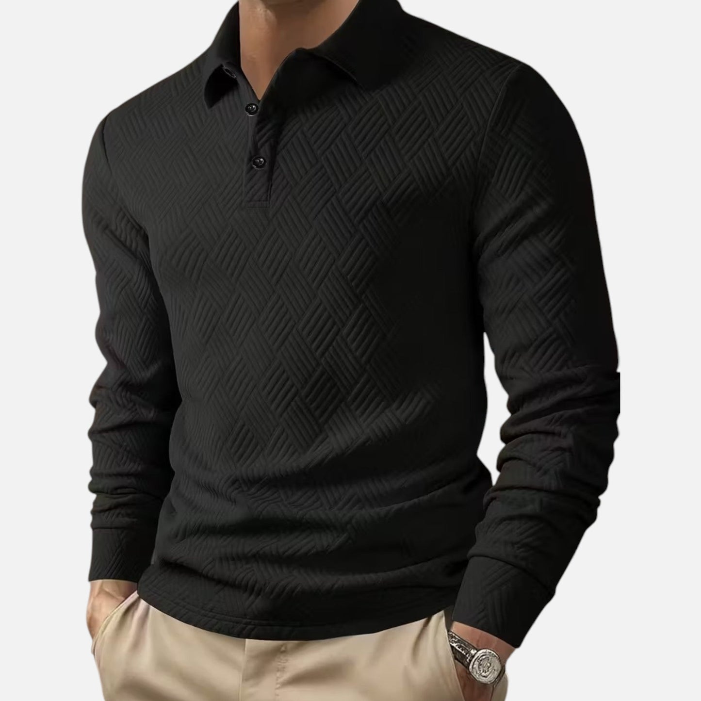 Heren langarmshirt