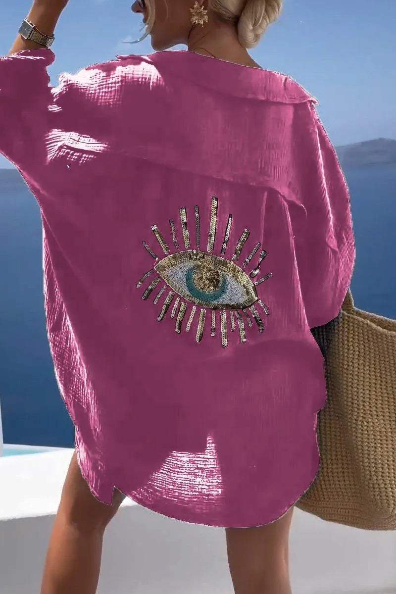 Emma | Elegante Zomer Tuniek met Versierde Achterzijde 4
