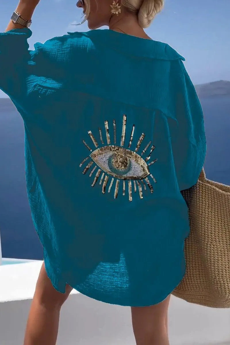 Emma | Elegante Zomer Tuniek met Versierde Achterzijde 5