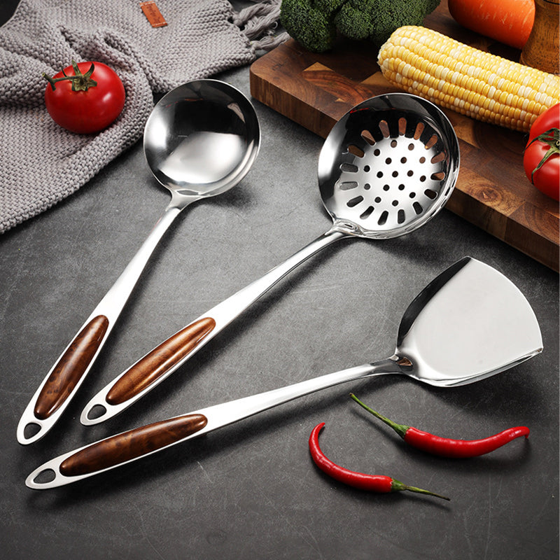 Keukengerei Set Roestvrijstaal – 5-delig Luxe Design met Ergonomische Handgrepen