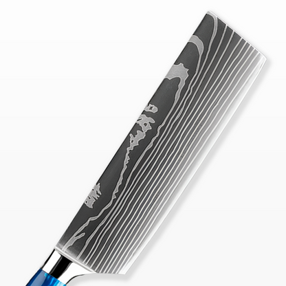 Damast Keukenmessen Set 67-Laags – Professionele Messen van Hoogwaardig Staal, Extreem Scherp & Duurzaam