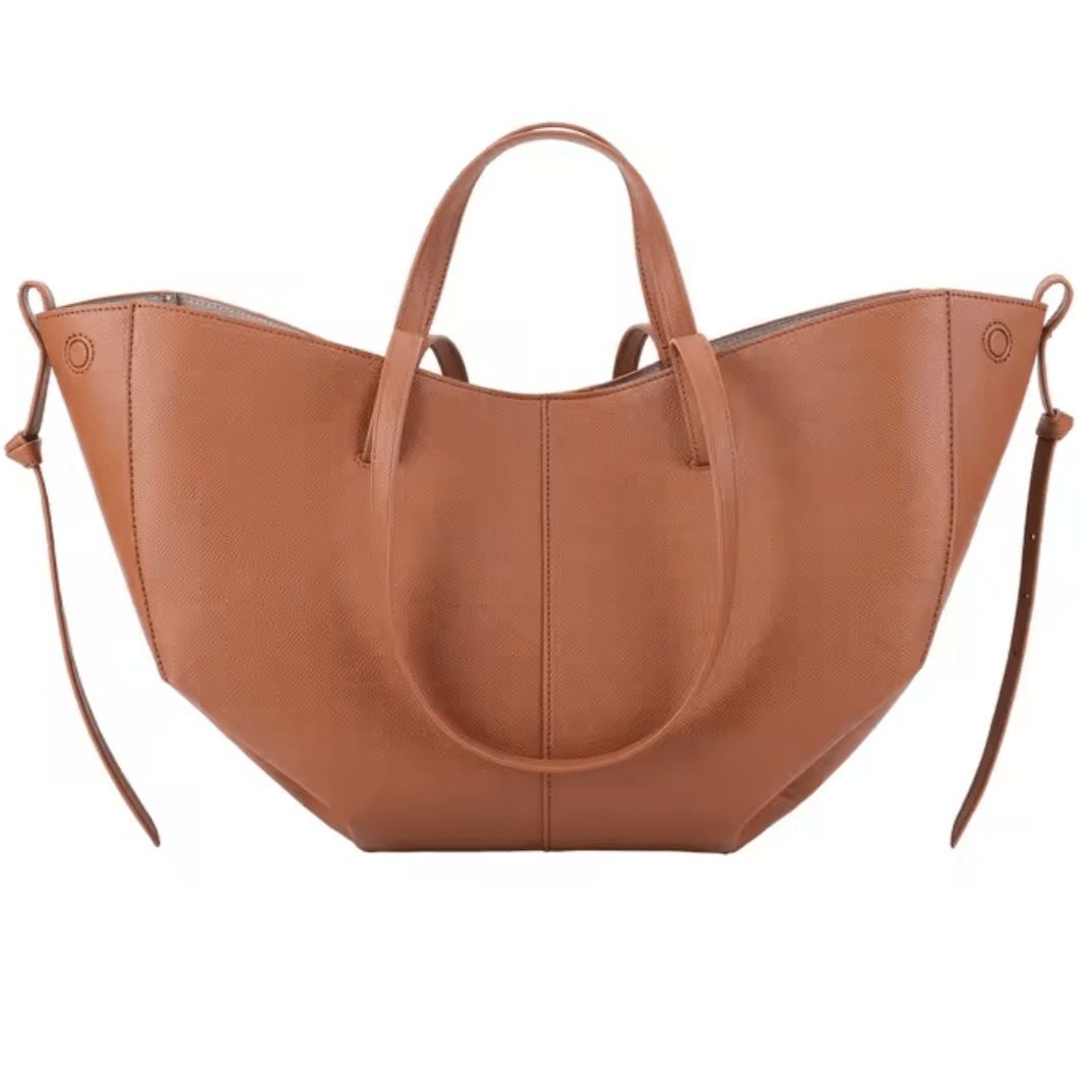 Vintage Leren Handtas – Luxe Dames Tas van Echt Rundleer met Tijdloze Uitstraling