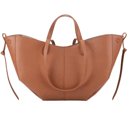 Vintage Leren Handtas – Luxe Dames Tas van Echt Rundleer met Tijdloze Uitstraling