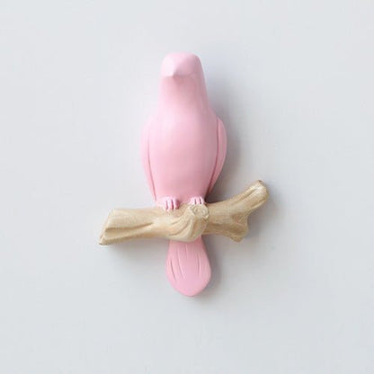 AvianElegance | Charming Decorative Resin Bird Wall Hook 5