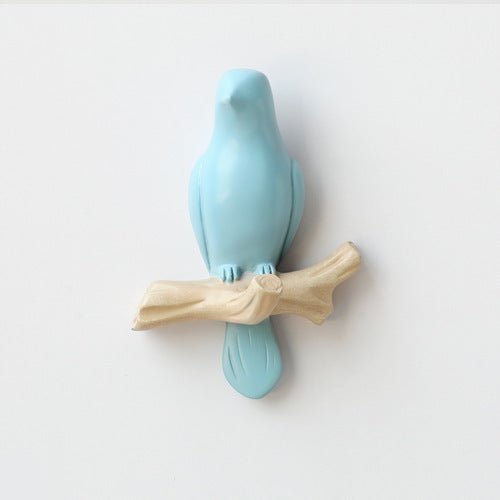 AvianElegance | Charming Decorative Resin Bird Wall Hook 9