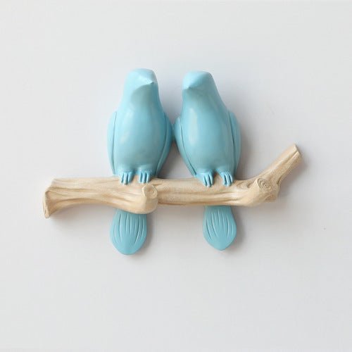 AvianElegance | Charming Decorative Resin Bird Wall Hook 10