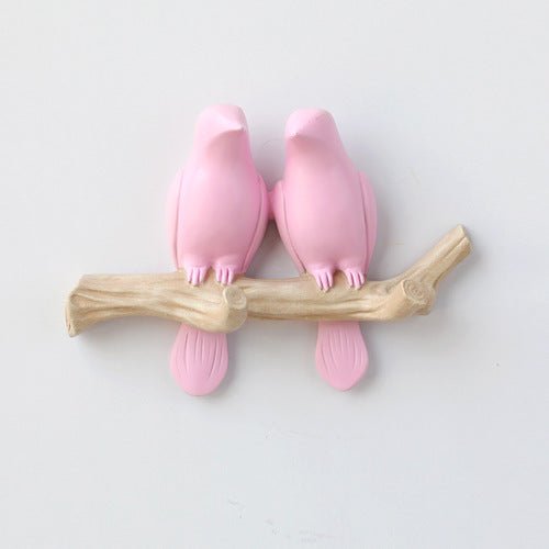 AvianElegance | Charming Decorative Resin Bird Wall Hook 6