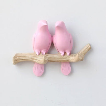 AvianElegance | Charming Decorative Resin Bird Wall Hook 6