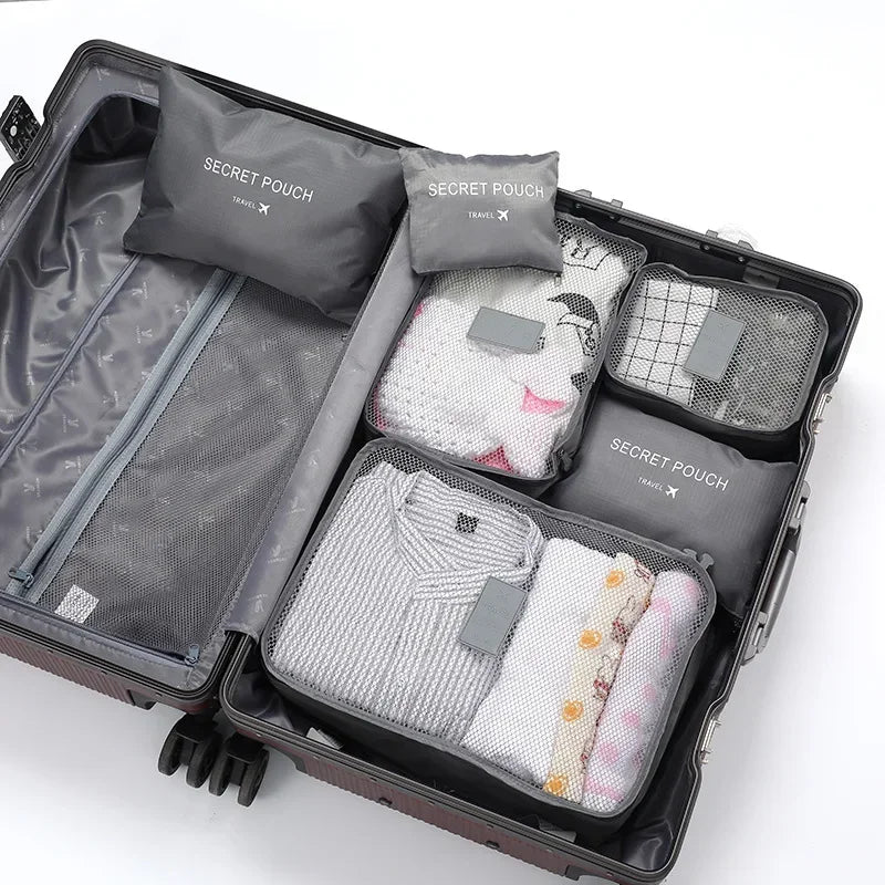 Cendura | Luxe Waterdichte Koffer Organizer Set voor Reizen 5
