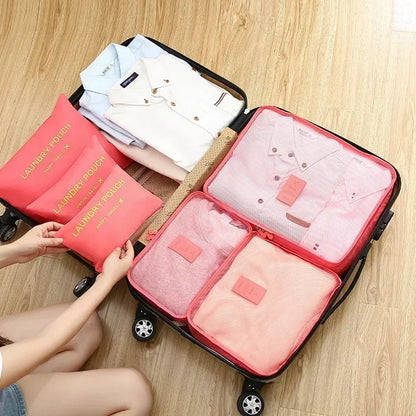 Cendura | Luxe Waterdichte Koffer Organizer Set voor Reizen 7