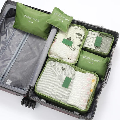 Cendura | Luxe Waterdichte Koffer Organizer Set voor Reizen 2