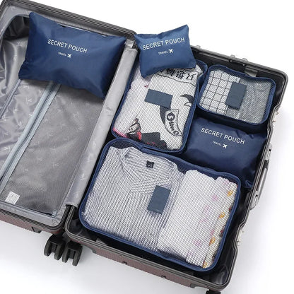 Cendura | Luxe Waterdichte Koffer Organizer Set voor Reizen 3