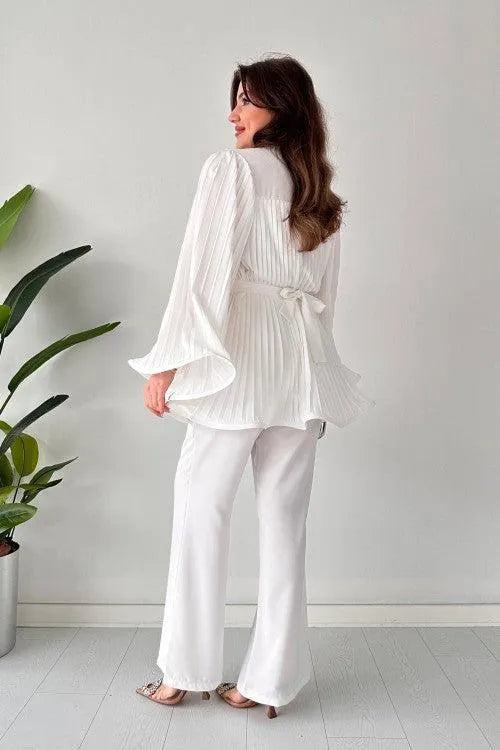 Noah | Elegante Katoenen Wijde Broek Set voor Elke Gelegenheid 11
