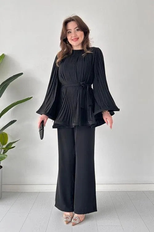 Noah | Elegante Katoenen Wijde Broek Set voor Elke Gelegenheid 1
