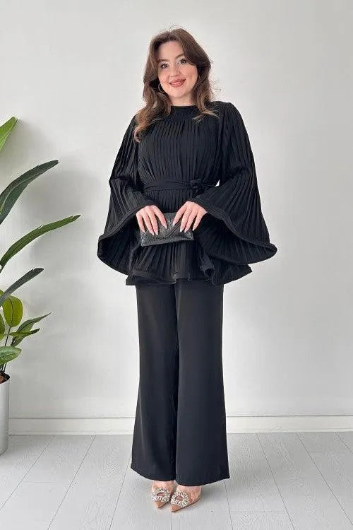 Noah | Elegante Katoenen Wijde Broek Set voor Elke Gelegenheid 9