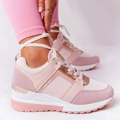 Dames sneakers – casual elegant, comfortabel, ademend, dagelijks