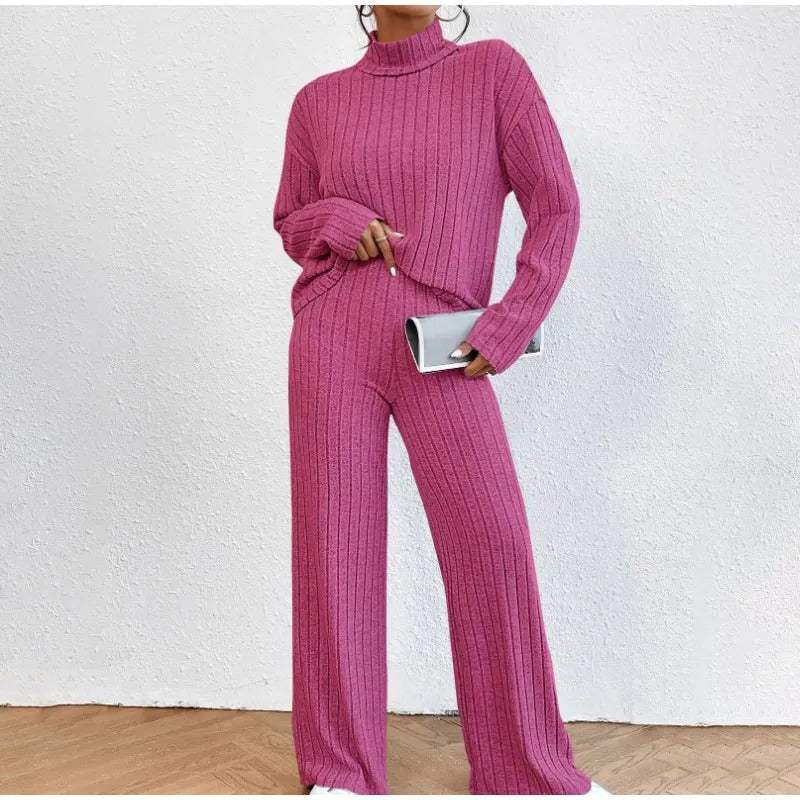Emma | Comfortabele Geribbelde Dames Set 4