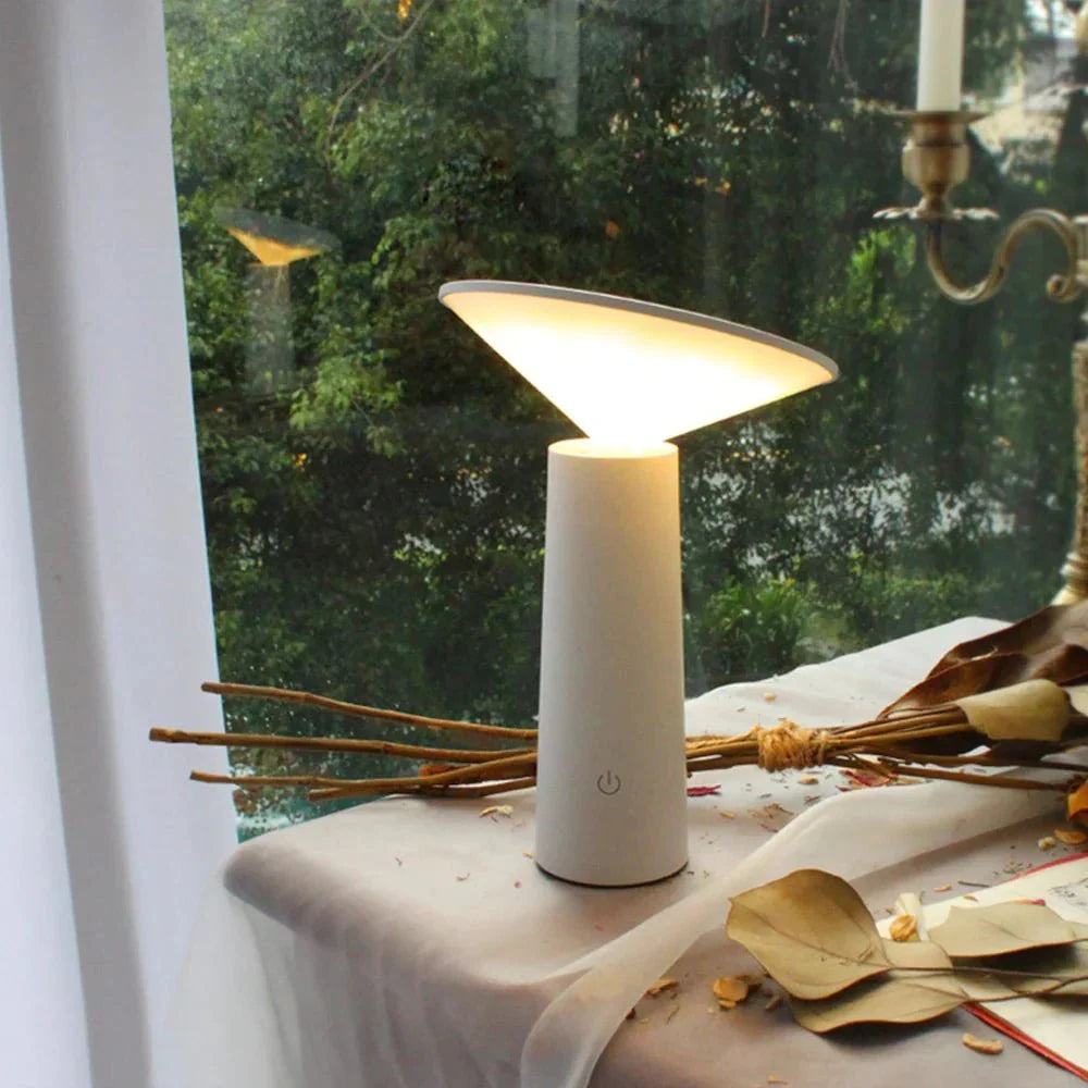 Aurora Tafellamp – Dimbare LED Verlichting met Modern Design
