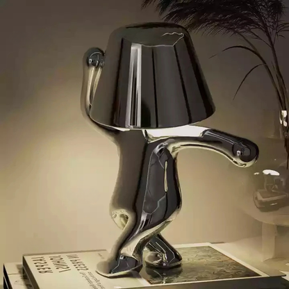 Lumofigo Sculpturale Tafellamp – Design Lamp met Glanzende Afwerking en Organisch Silhouet