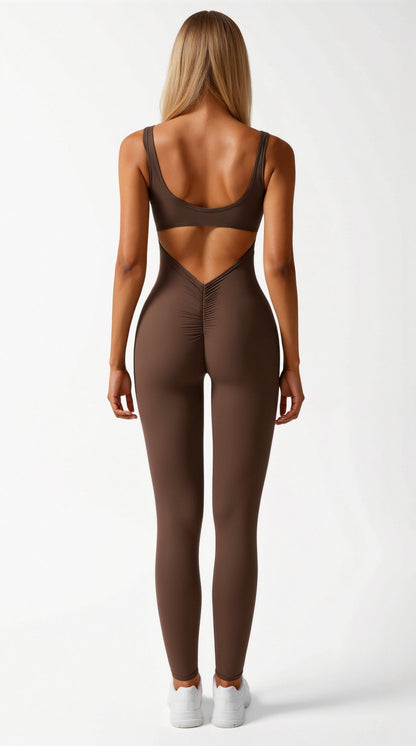 Verleidelijke Push-Up Catsuit - Figuuraccentuerende Bodysuit