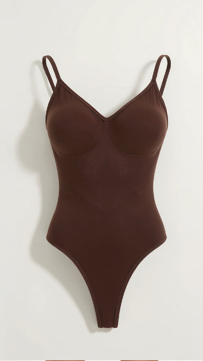 Vleiende Push-Up tanga-bodysuit voor een slank silhouet