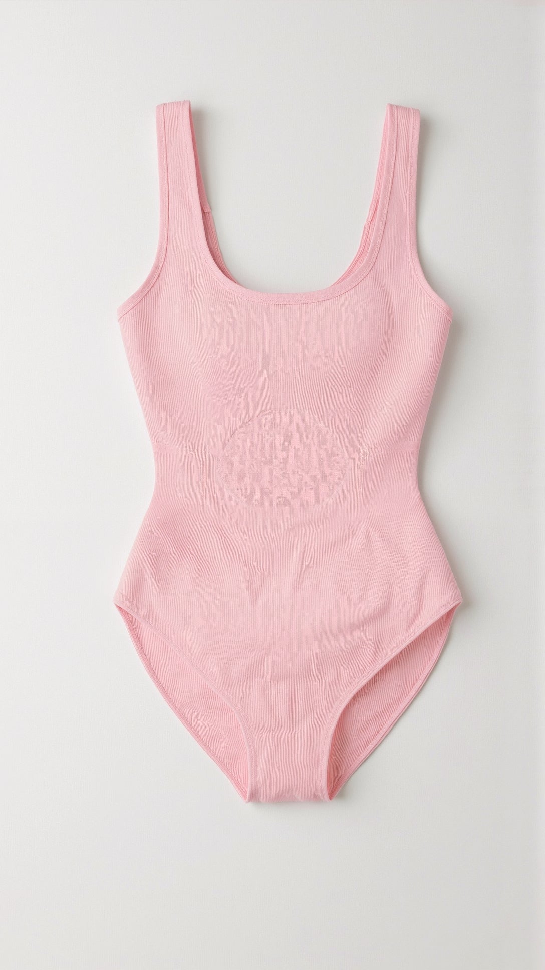 Geribbelde lichaamsvormende bodysuit voor een strak silhouet