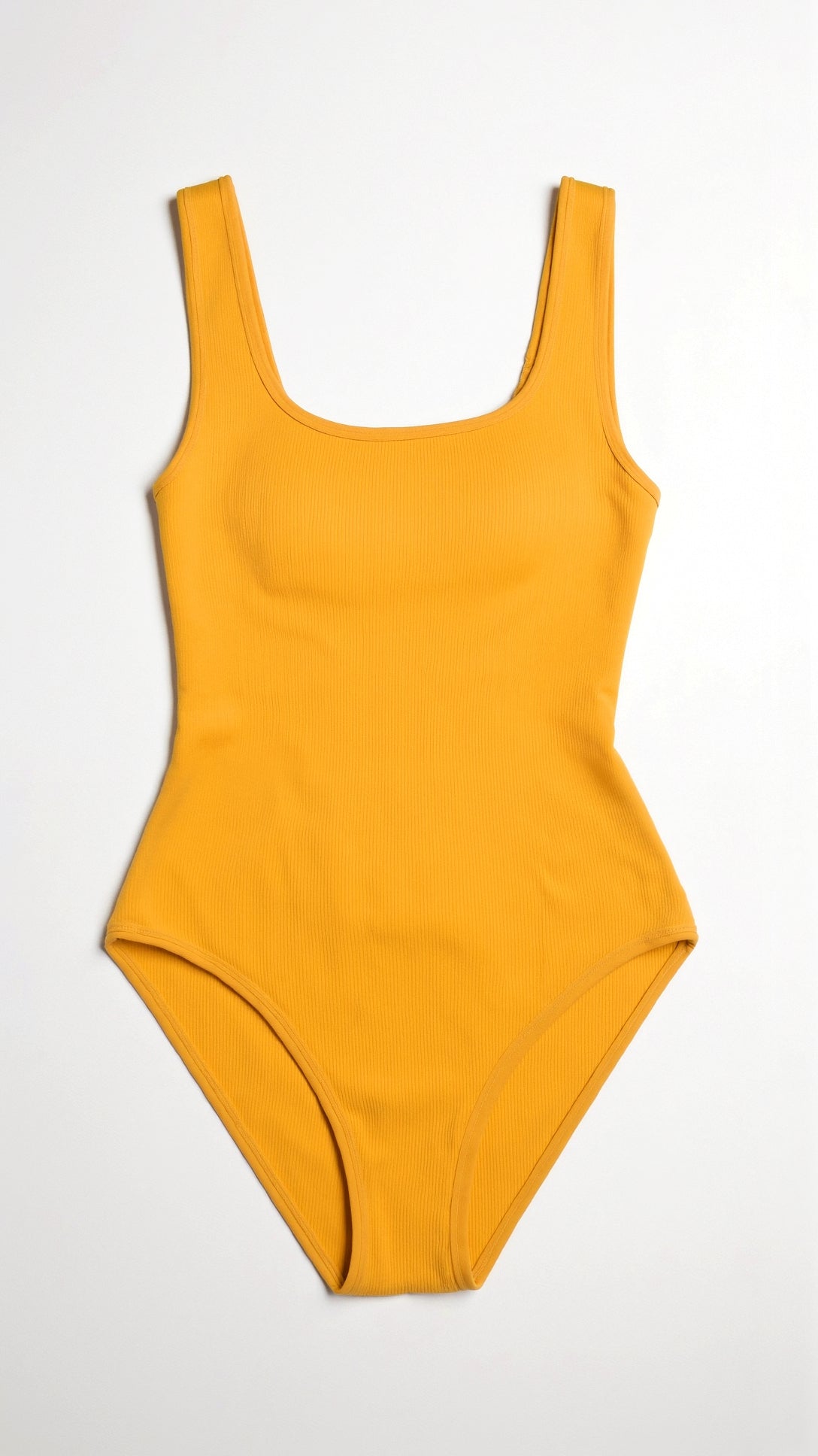 Geribbelde lichaamsvormende bodysuit voor een strak silhouet