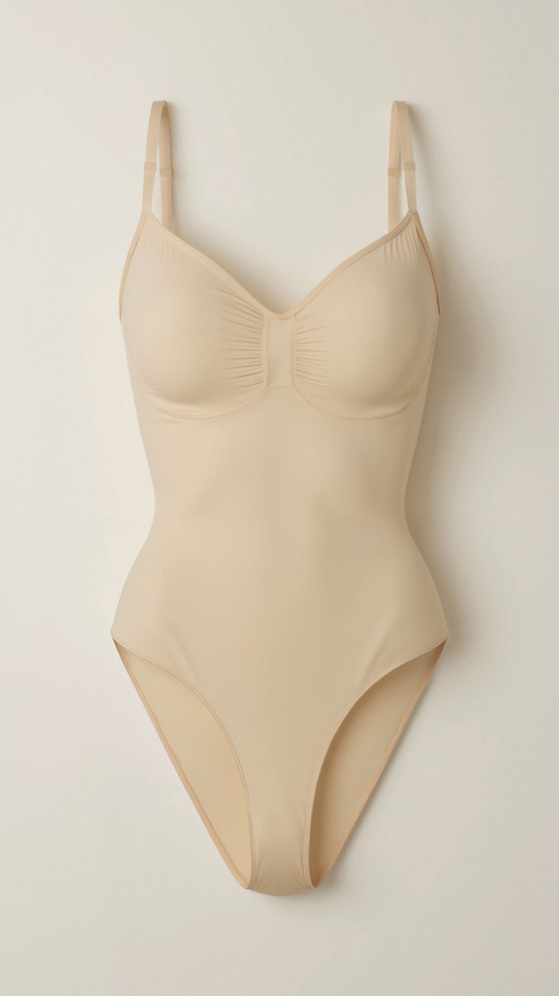 Ultrazacht naadloze slipbodysuit voor een glad en onzichtbaar silhouet