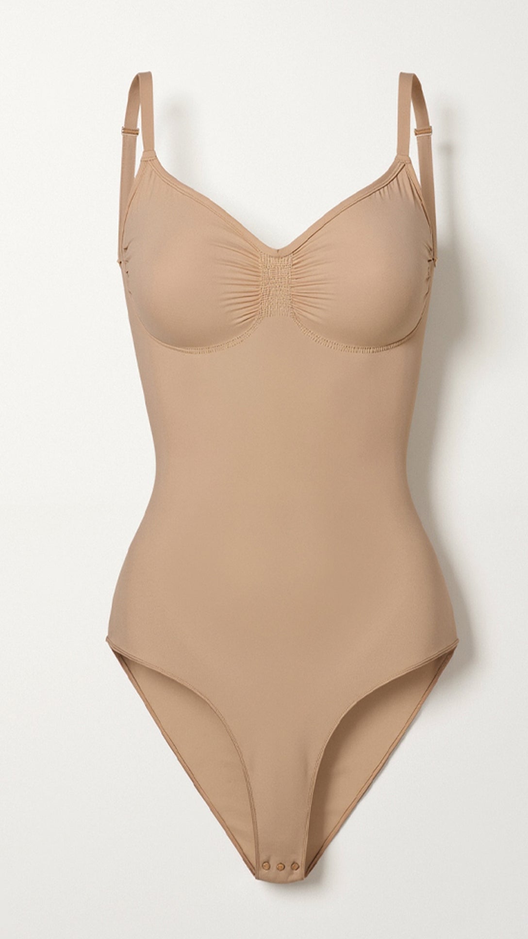 Ultrazacht naadloze slipbodysuit voor een glad en onzichtbaar silhouet