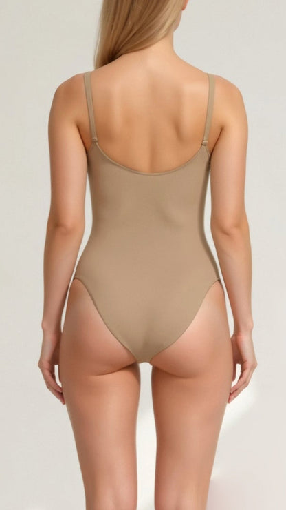 Ultrazacht naadloze slipbodysuit voor een glad en onzichtbaar silhouet