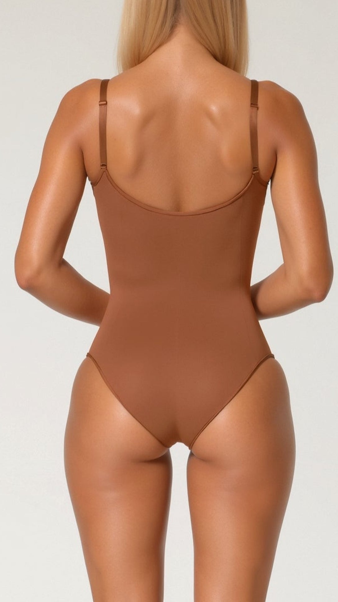 Ultrazacht naadloze slipbodysuit voor een glad en onzichtbaar silhouet