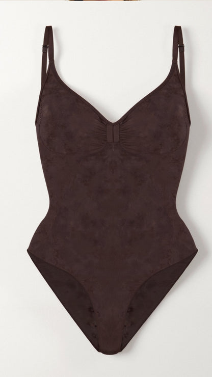 Ultrazacht naadloze slipbodysuit voor een glad en onzichtbaar silhouet