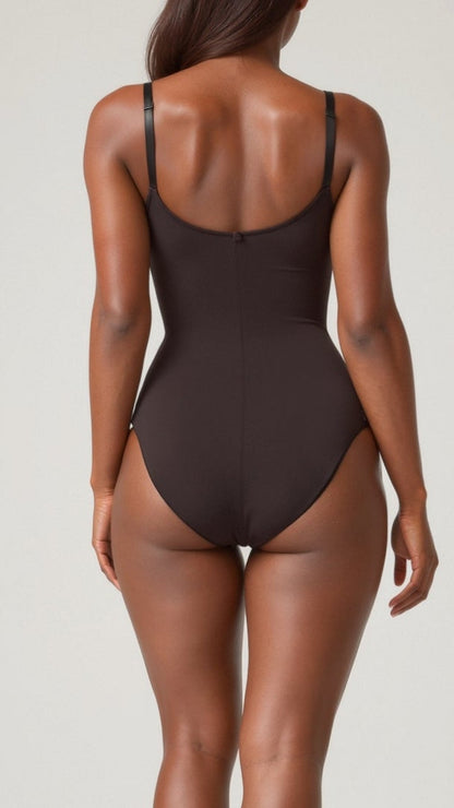 Ultrazacht naadloze slipbodysuit voor een glad en onzichtbaar silhouet