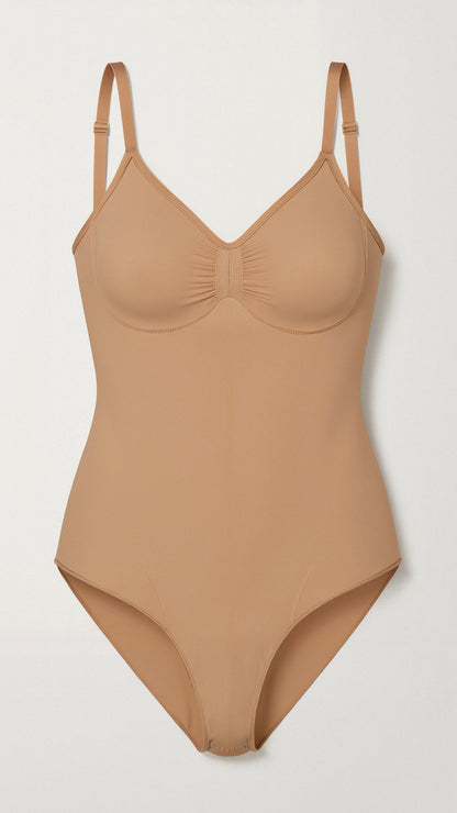 Ultrazacht naadloze slipbodysuit voor een glad en onzichtbaar silhouet
