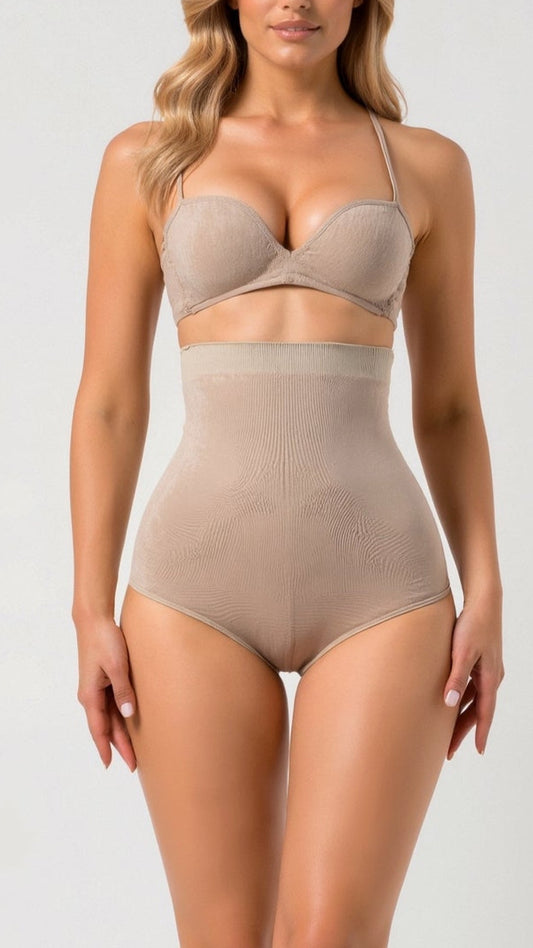 Ultra-zachte naadloze hooggetaillede slips