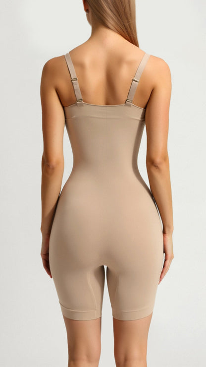 Naadloze shortbodysuit zonder bandjes – gladde, perfecte pasvorm voor comfort de hele dag