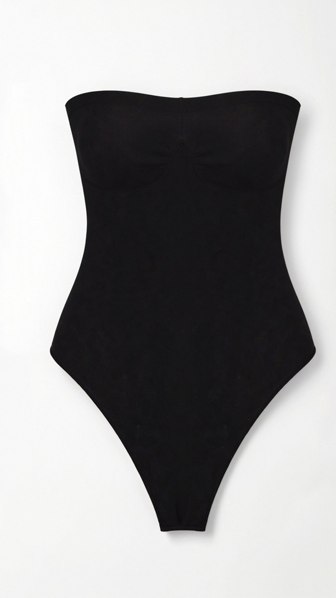 Zijdeachtig naadloos straploos tanga-bodysuit — onzichtbaar onder kleding, comfortabel de hele dag