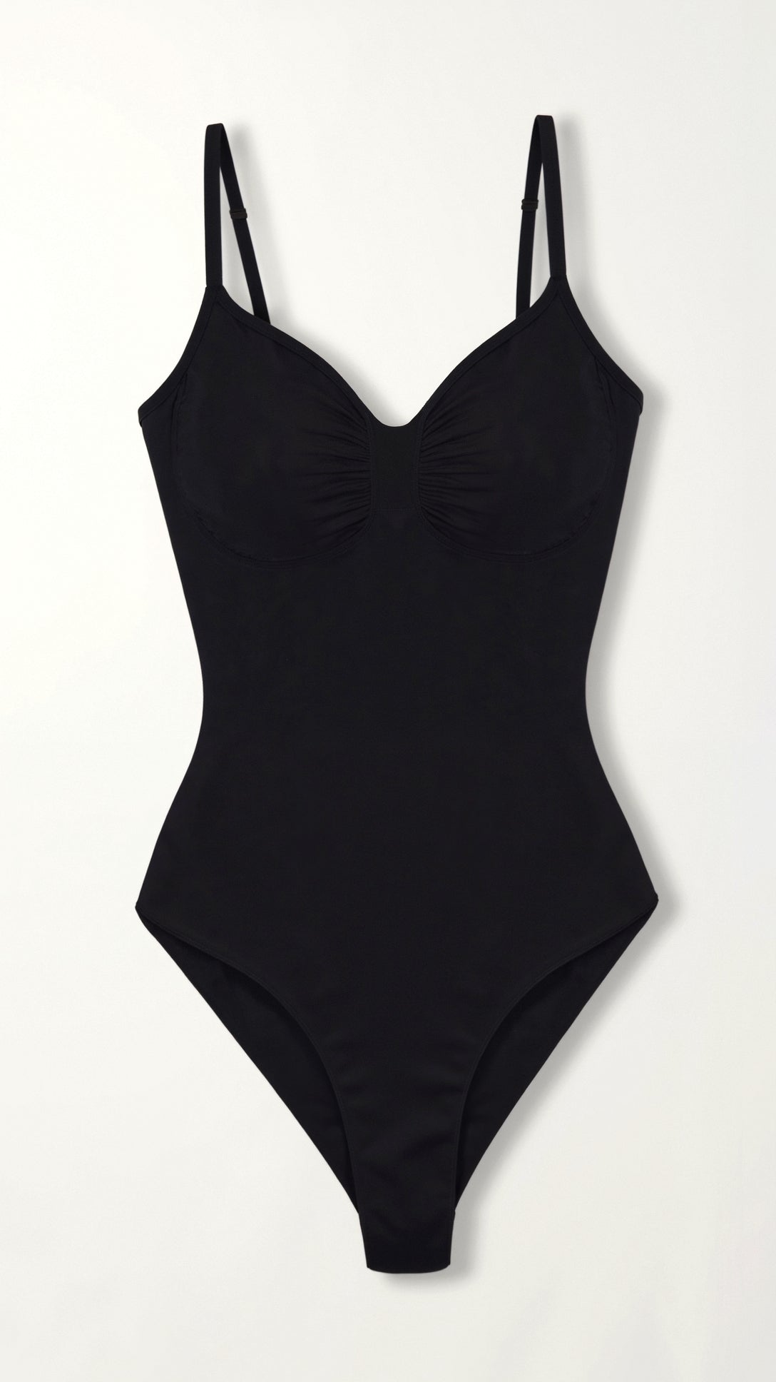 Ultra-zachte naadloze thong-bodysuit