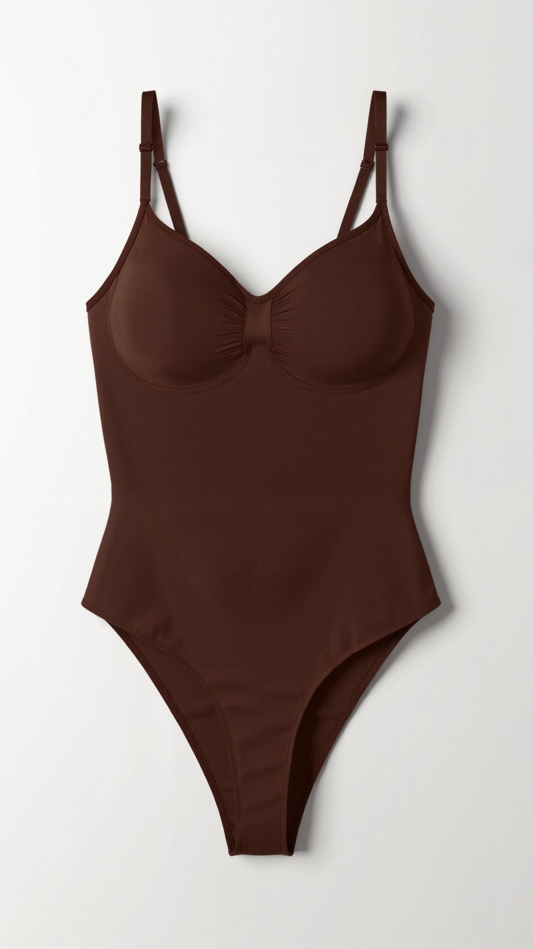 Ultra-zachte naadloze thong-bodysuit