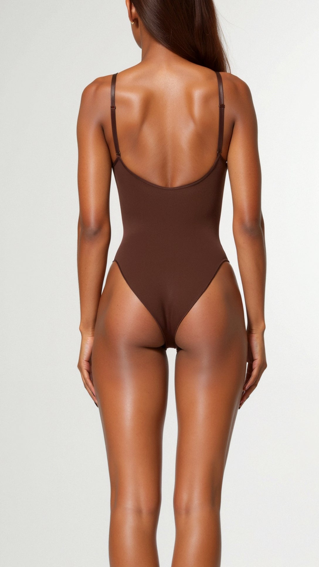 Ultra-zachte naadloze thong-bodysuit