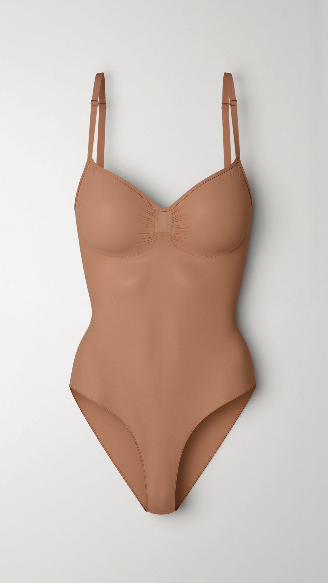 Ultra-zachte naadloze thong-bodysuit