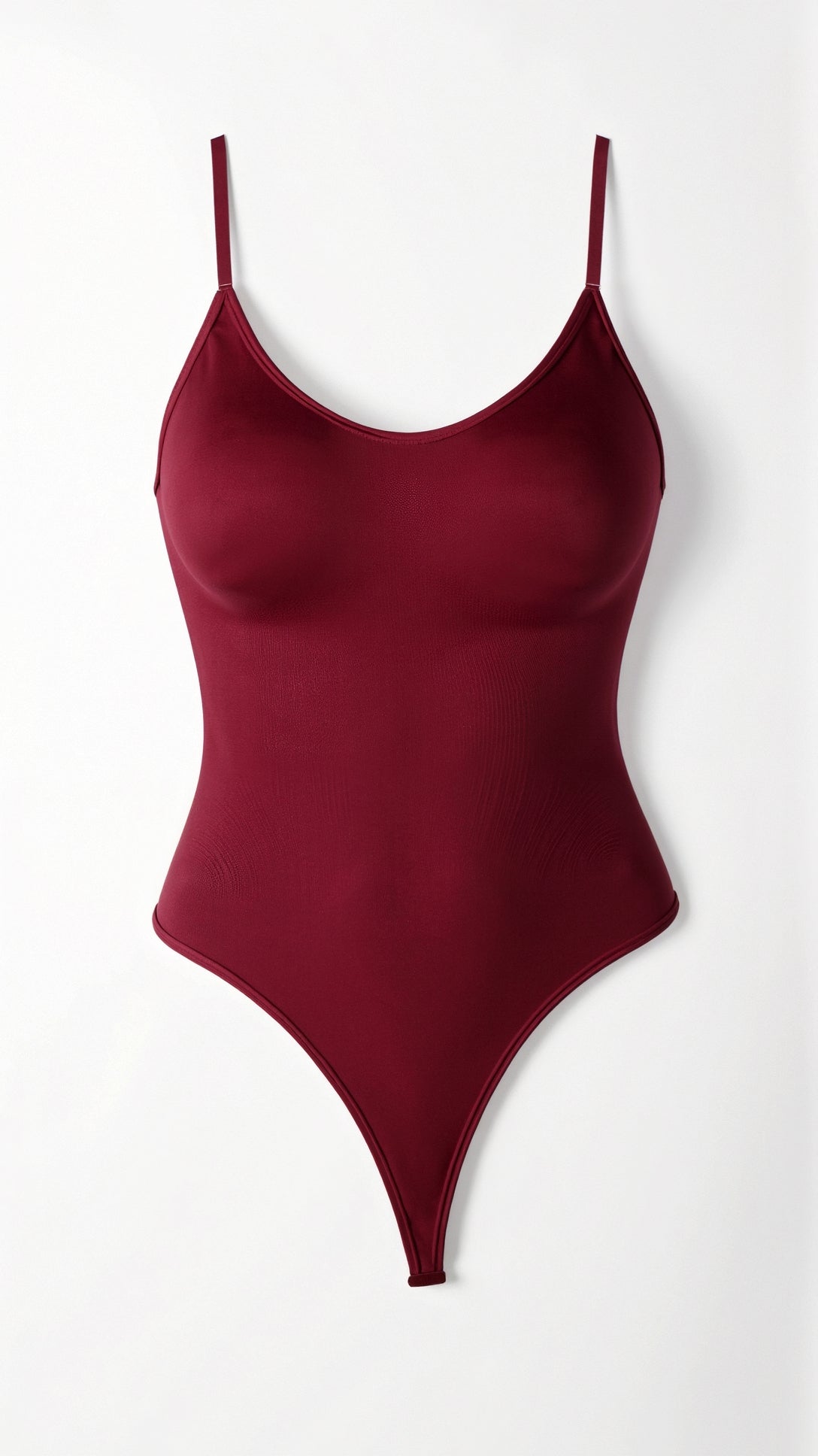Strakke thong-bodysuit - figuurverheffende, rondingenomarmende shapewear